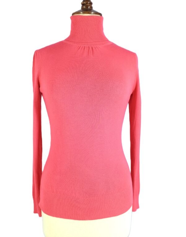 Women's Hign Neck Pull Over (Neck and Shoulders Puckered) - Image 2