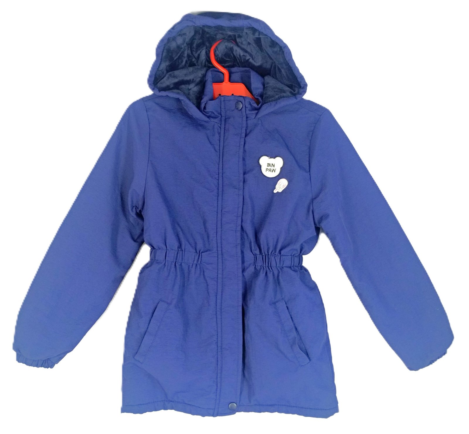 Kid's Hooded Puffer Jacket (Coat Style) - Soft and Warm Plushmink Lining