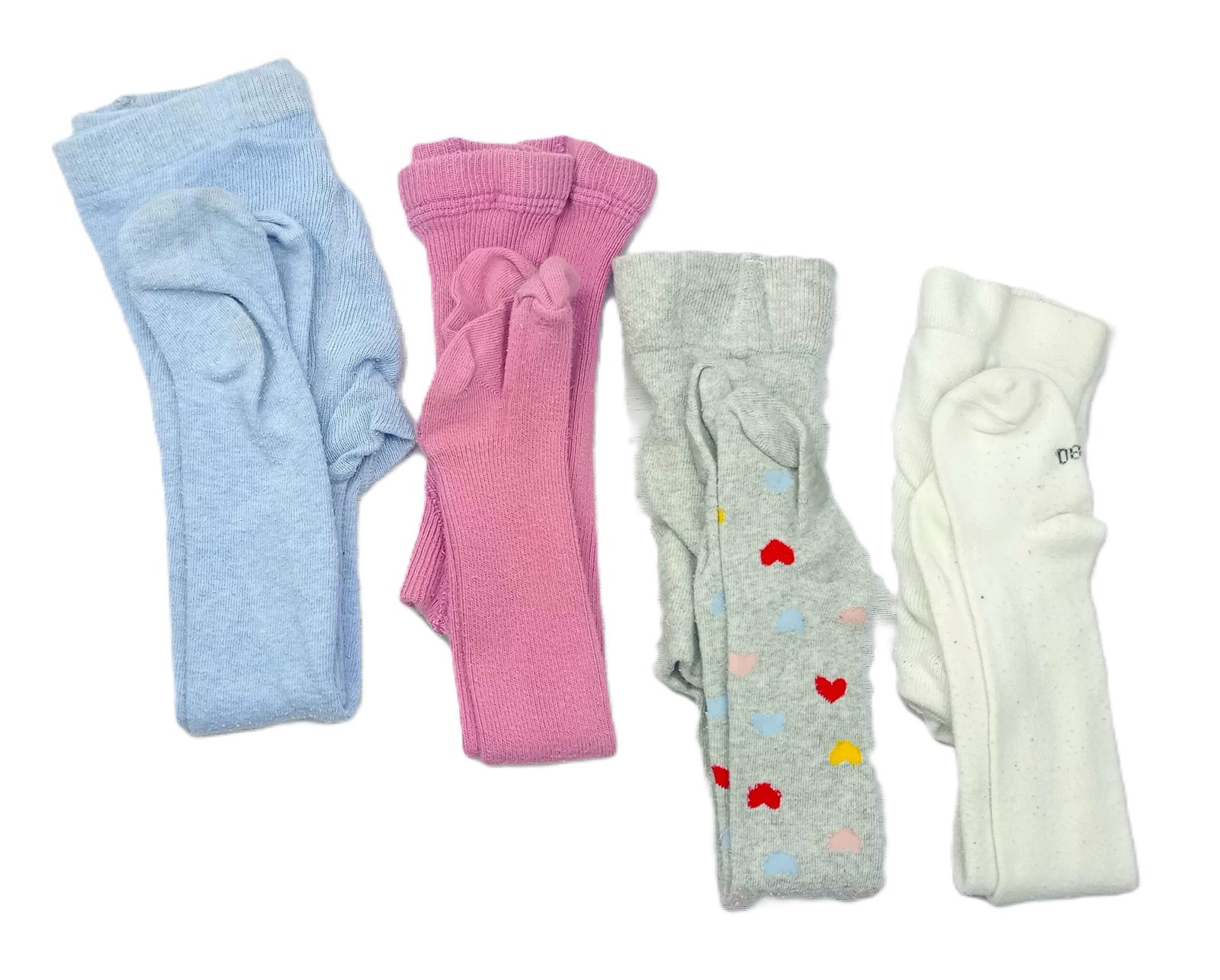 Pack of 6 - 4 Leggings, a T Shirt and a Frock