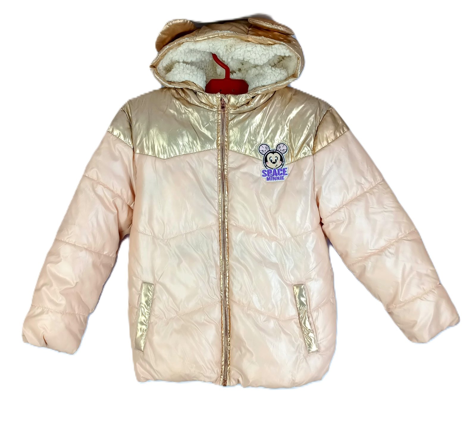 Kid's Hooded Jacket - Soft Outer Fabric - Faux Fur Lining Including Hood