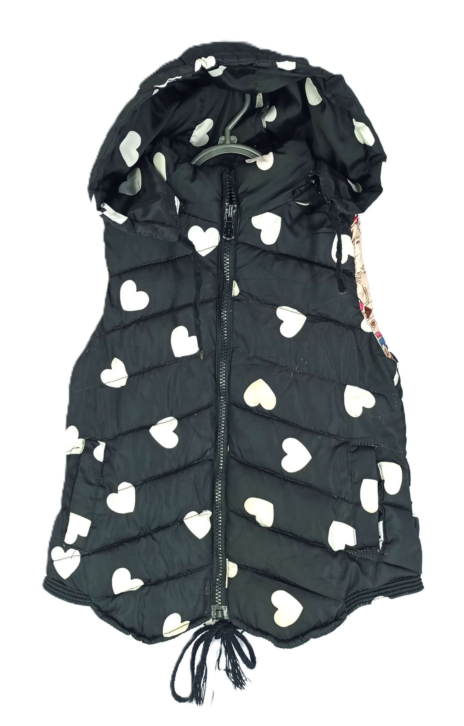 Kid's Hooded Puffer Jilet Jacket