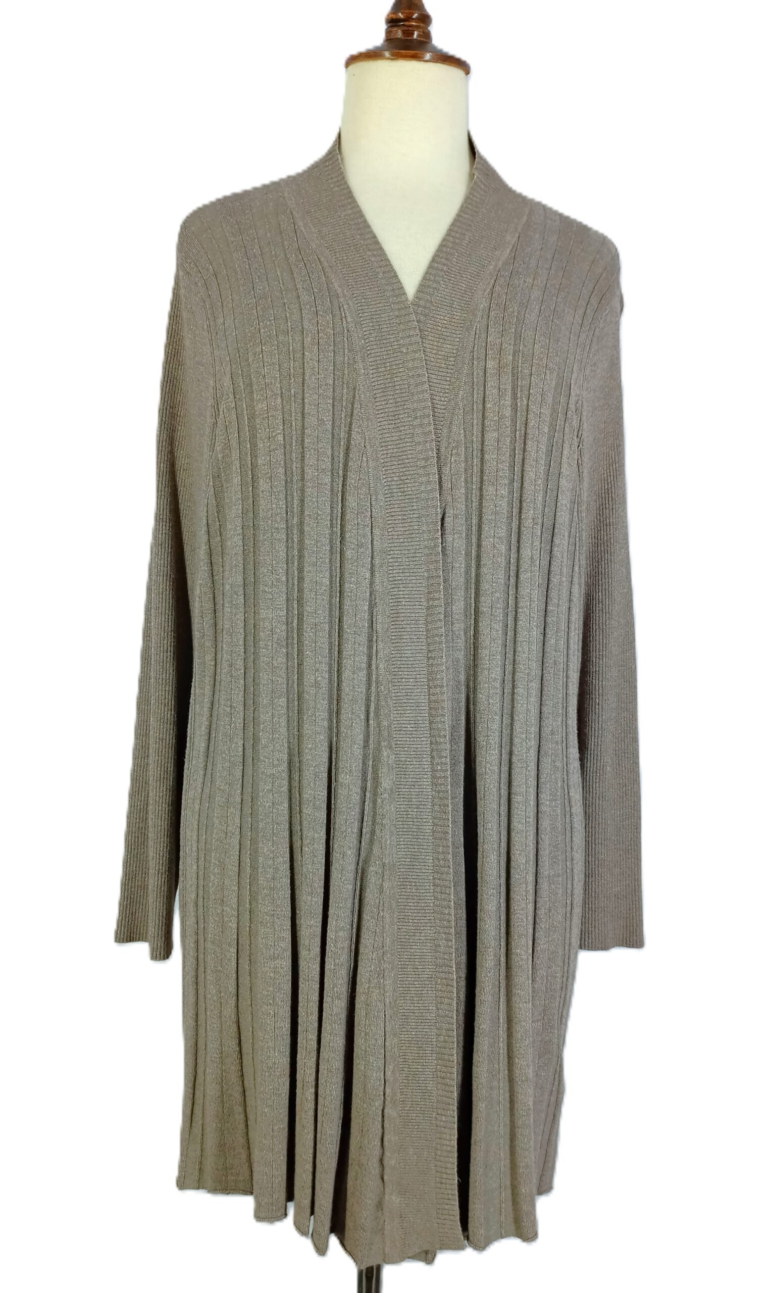 Women's Long Open Cardigan